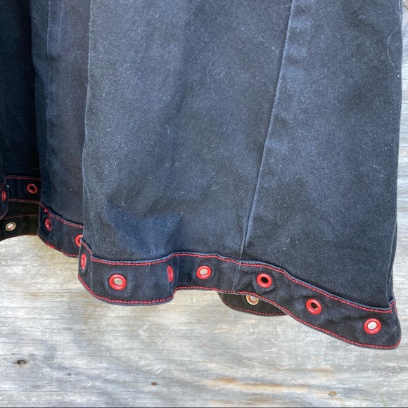 RARE Tripp NYC Double Corset Goth Dress Vintage - Picture 10 of 11